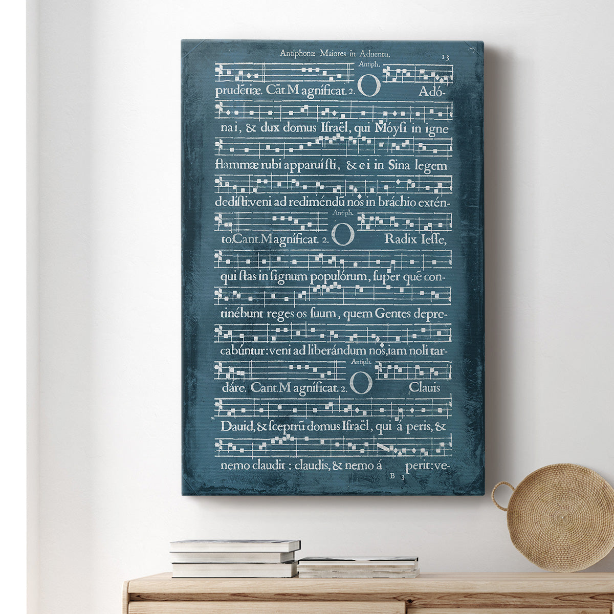 Graphic Songbook III Premium Gallery Wrapped Canvas - Ready to Hang