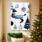 Frostlit Icicles at Dawn - Canvas Art Print