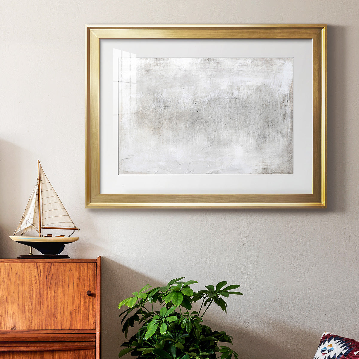 Ocean Breath - Modern Framed Art Print
