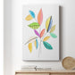 Color Pop Leaves I - Canvas Art Print