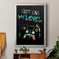 Gamer Tag II - Modern Framed Canvas Print