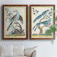 Pastel Birds V - Premium Framed Canvas 2 Piece Set - Ready to Hang