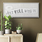 Just Roll - Floater Framed Canvas Print