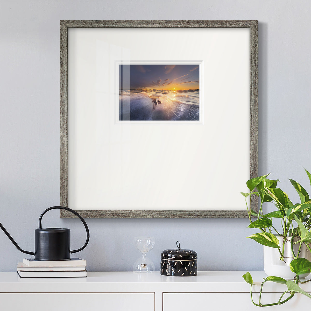 Breakthrough- Premium Framed Print Double Matboard