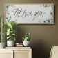 Let Love Grow - Floater Framed Canvas Print