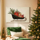 Gilded Yule at Dawn - Canvas Art Print