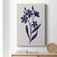 Indigo Botanical Study II - Canvas Art Print