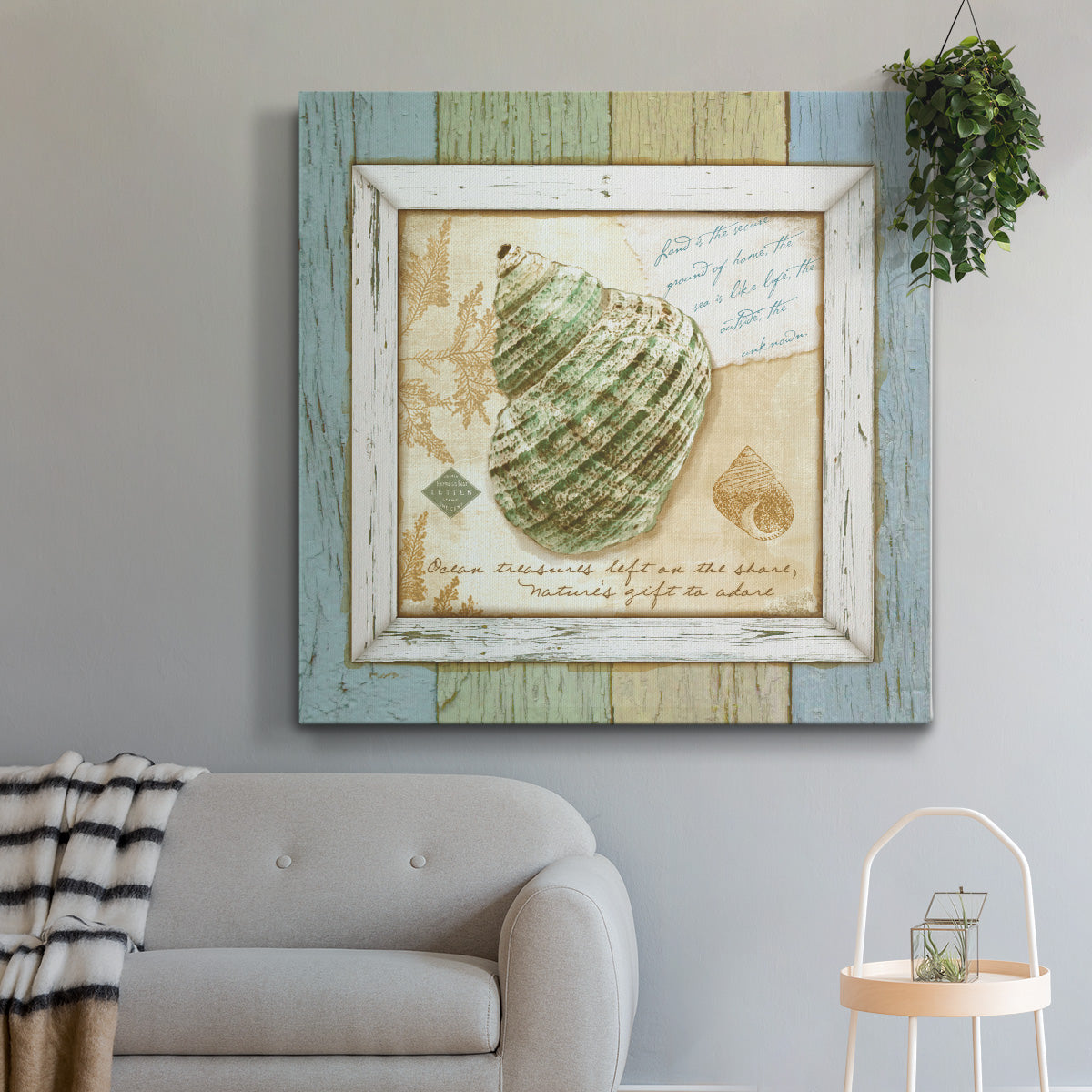 Sea Treasures VI-Premium Gallery Wrapped Canvas - Ready to Hang