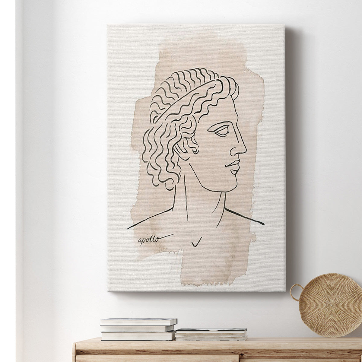 Greek Busts IV - Canvas Art Print