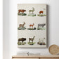 Antique Animal Chart I Premium Gallery Wrapped Canvas - Ready to Hang