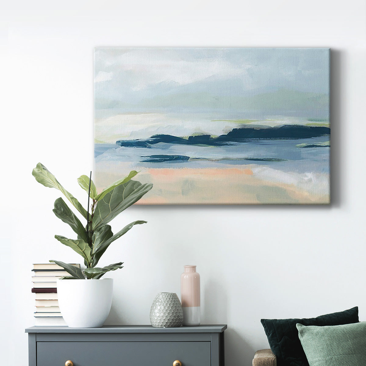 Matala Coast I Premium Gallery Wrapped Canvas - Ready to Hang