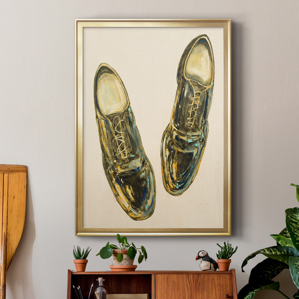 The Shoe Fits I V1 - Modern Framed Canvas Print