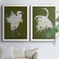 Heron Plumage I - Premium Framed Canvas 2 Piece Set - Ready to Hang