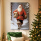 Dawn of Fireside Midwinter - Canvas Art Print