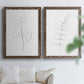 Botanical Gesture III - Premium Framed Canvas 2 Piece Set - Ready to Hang