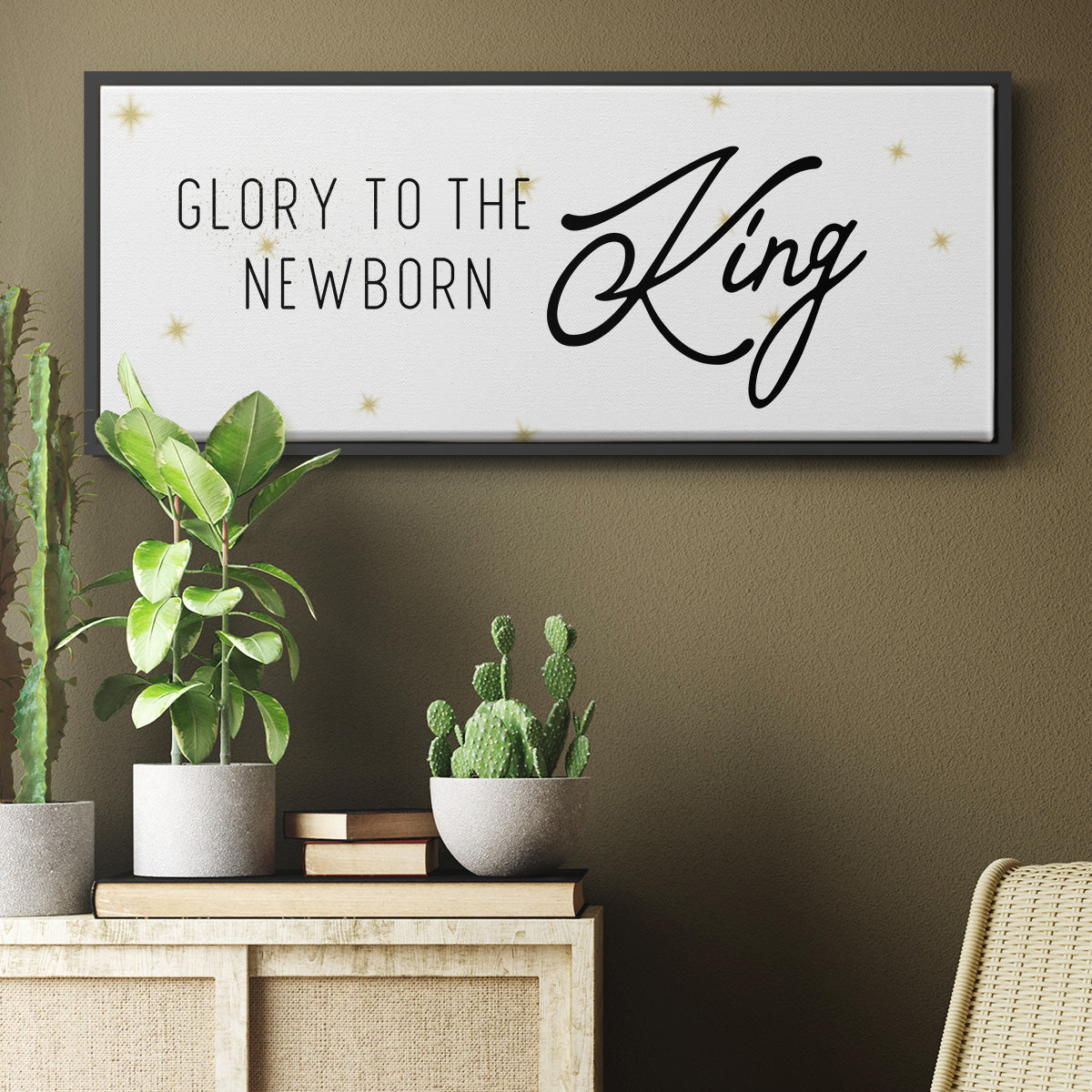 Glory - Floater Framed Canvas Print