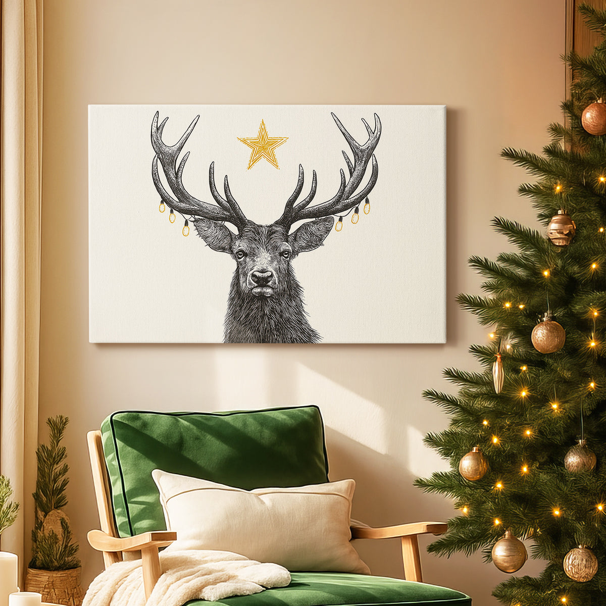 Dawn of Silver Lantern - Canvas Art Print