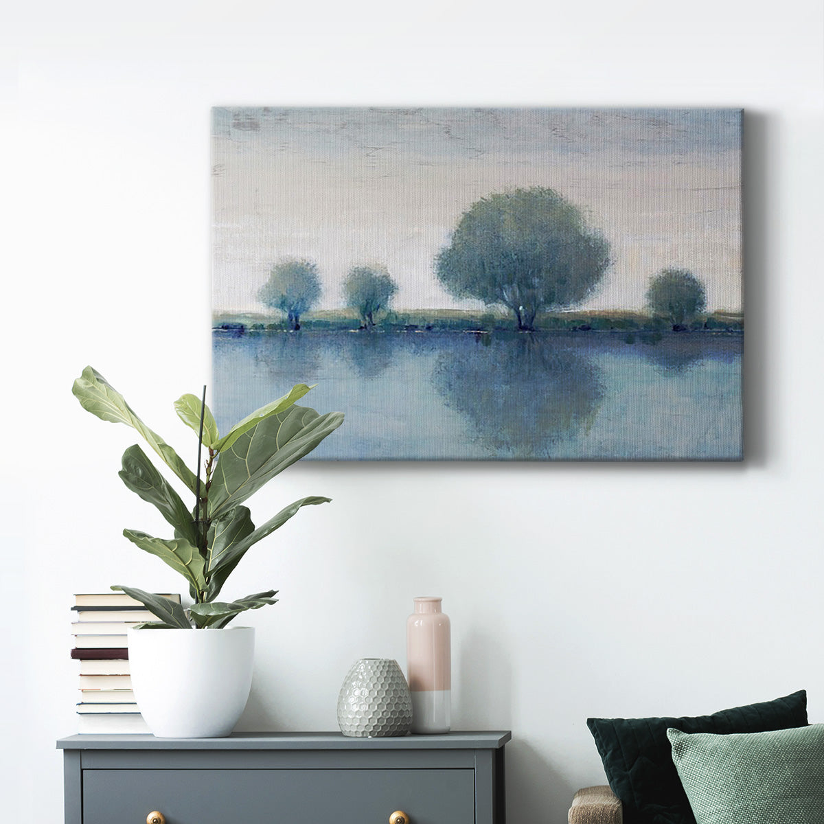 Afternoon Reflection II - Canvas Art Print