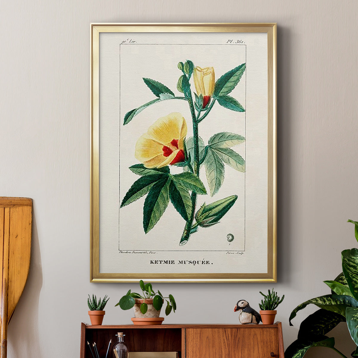 Turpin Tropical Botanicals VI - Modern Framed Canvas Print