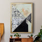 Tiles & Texture Abstract Angles I - Modern Framed Canvas Print