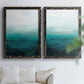 Drifting Sea I - Premium Framed Canvas 2 Piece Set - Ready to Hang