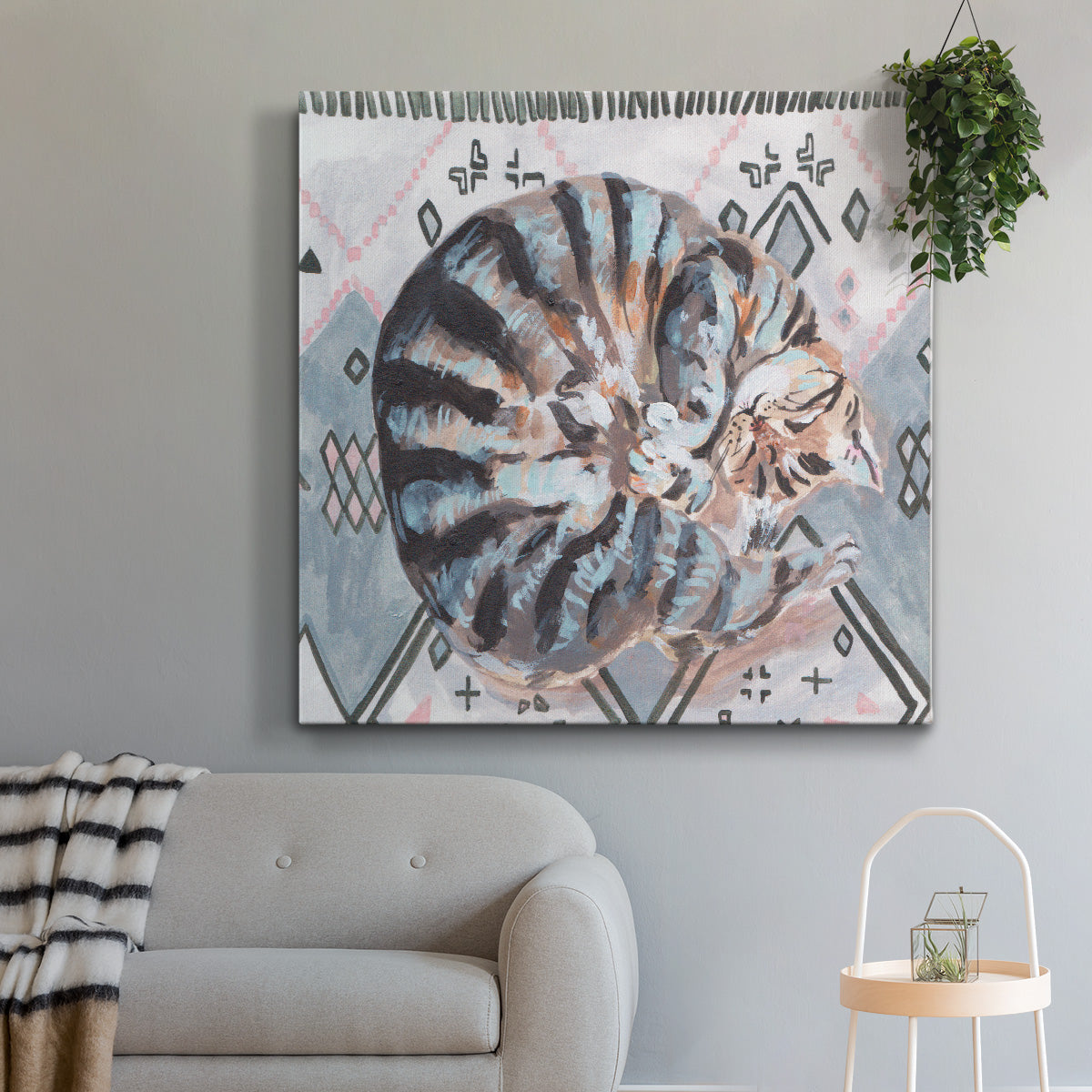 Little Sleepy Head I - Canvas Art Print