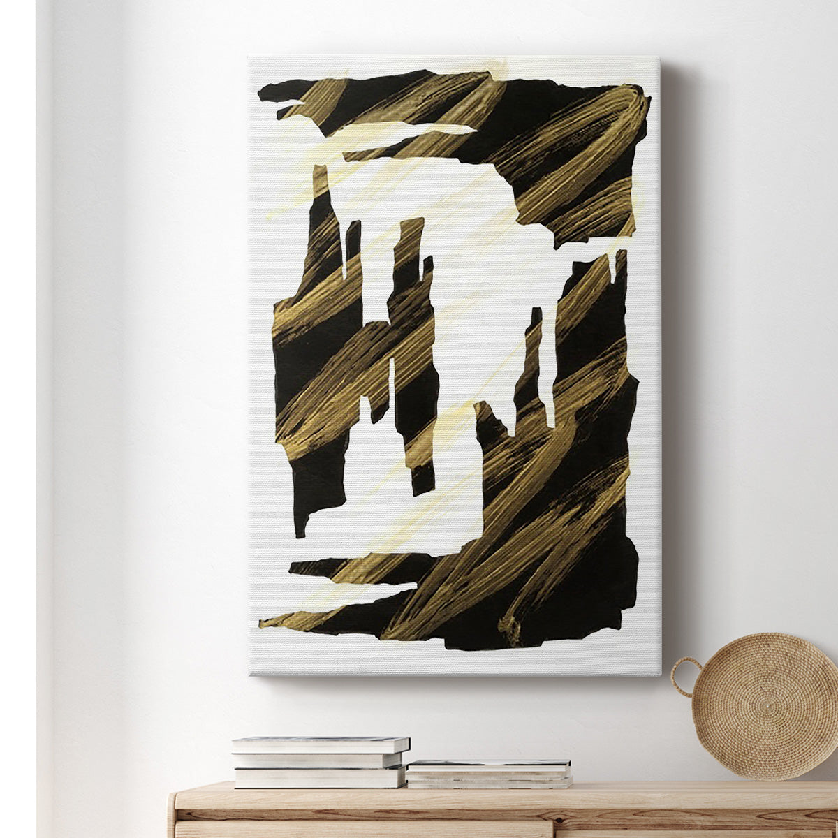 Onyx Obelisks II - Canvas Art Print