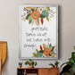 Illustrated Impressions II - Modern Framed Canvas Print