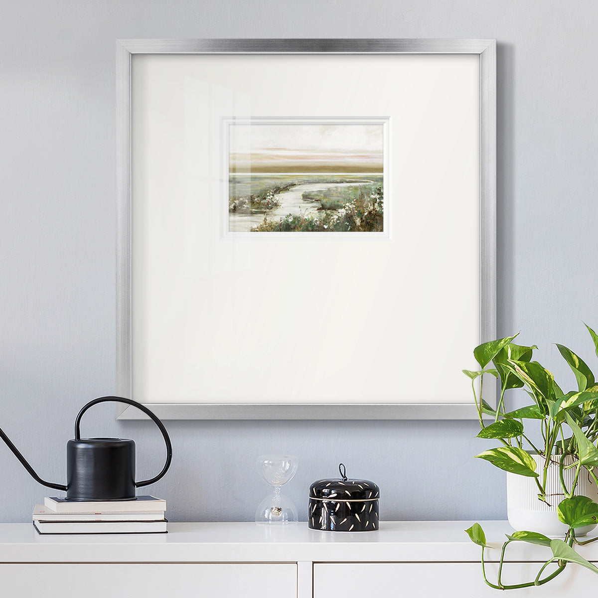 Eternity in Dawn Premium Framed Print Double Matboard