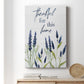 Thankful for this Home - Canvas Art Print
