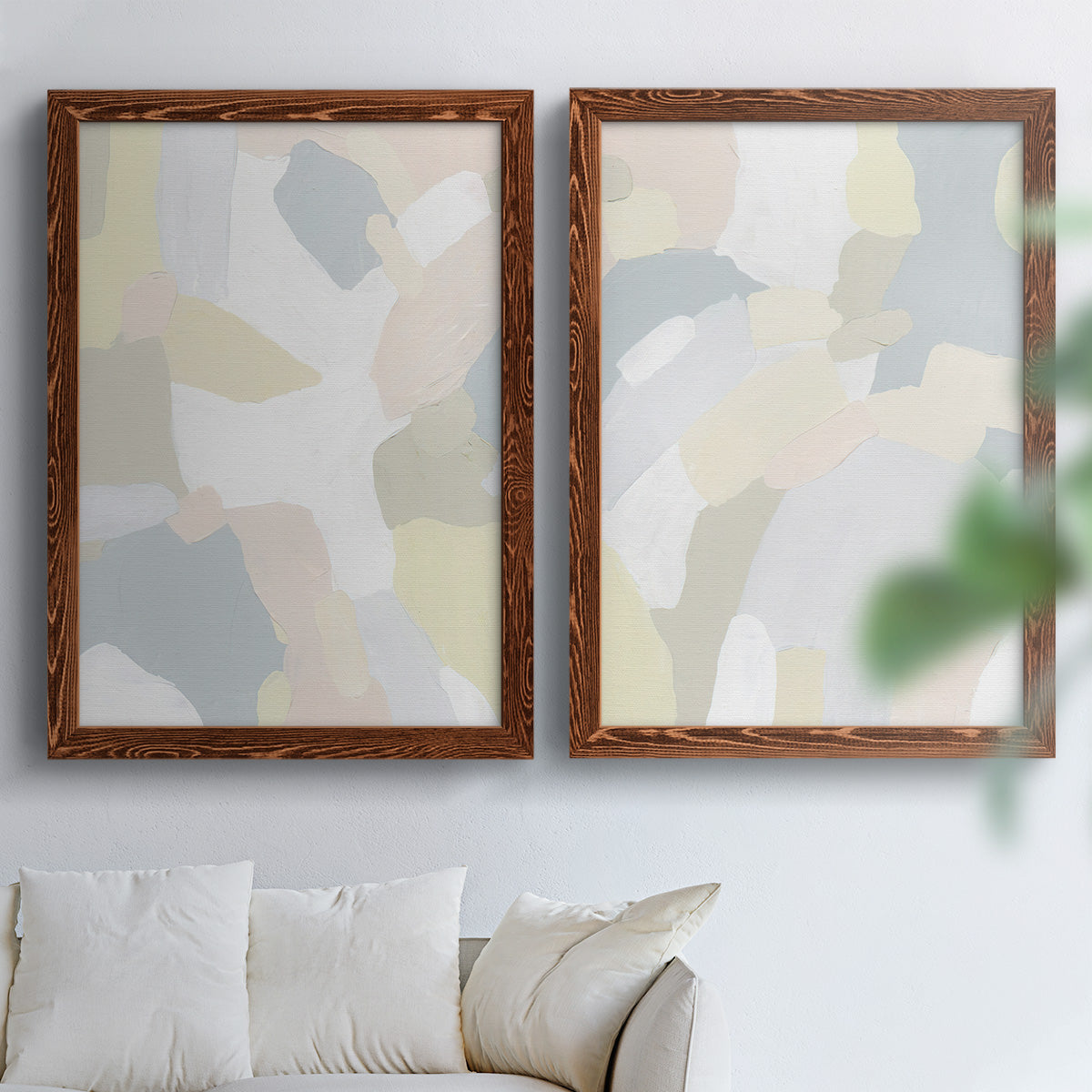 Sweet River I - Premium Framed Canvas 2 Piece Set - Ready to Hang