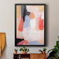 Aerial Scarlet II - Modern Framed Canvas Print
