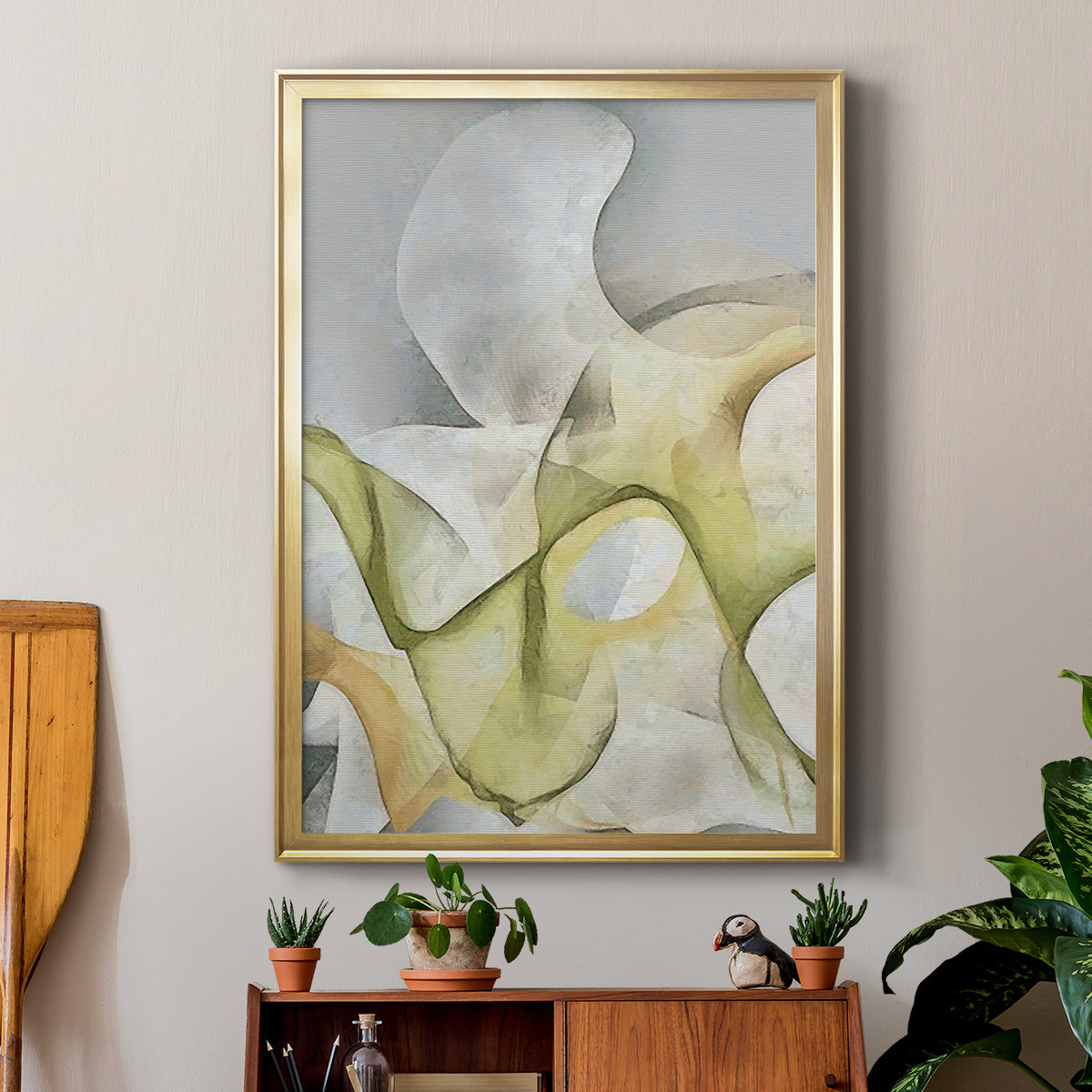 Excursion I - Modern Framed Canvas Print