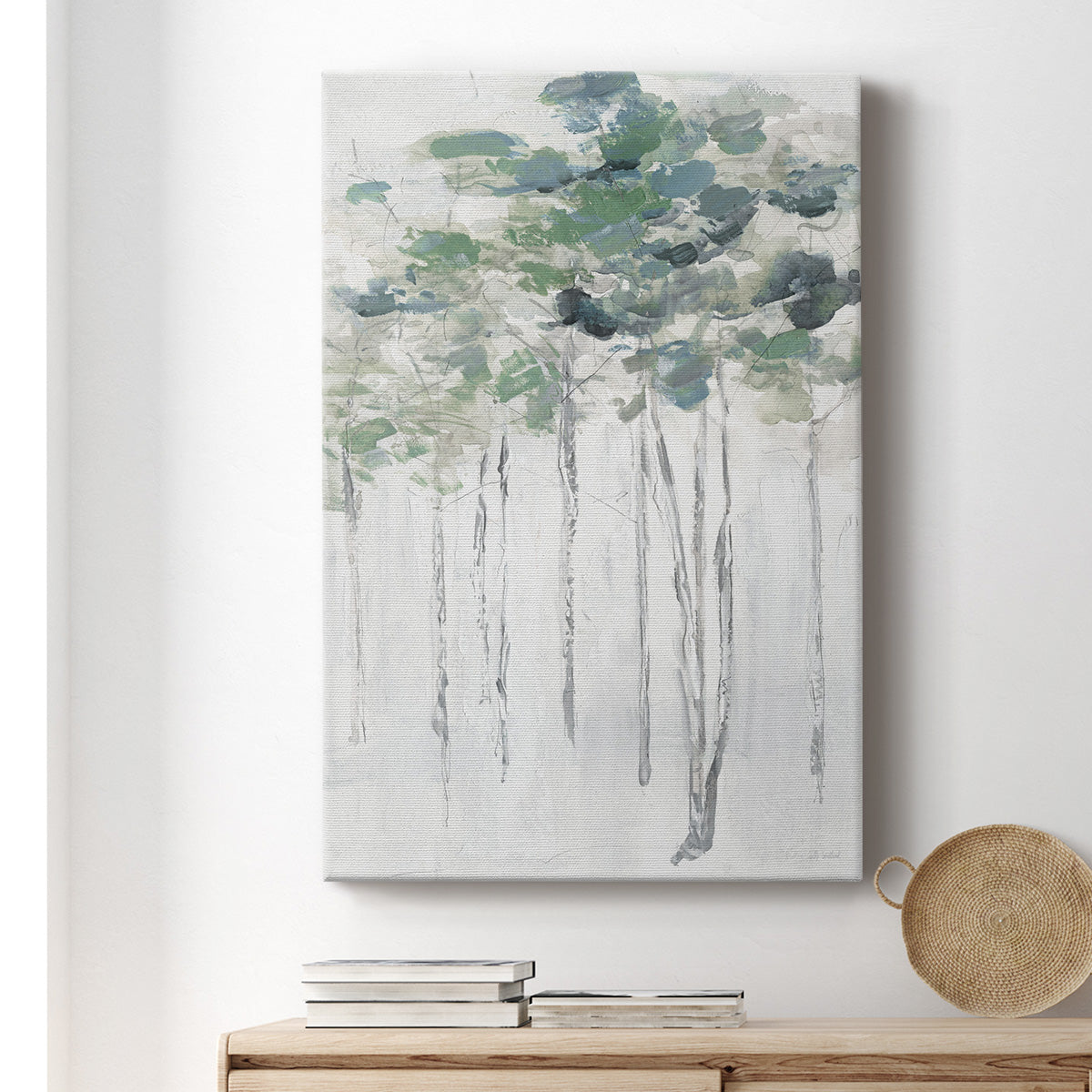 Impasto Tree Line II Premium Gallery Wrapped Canvas - Ready to Hang