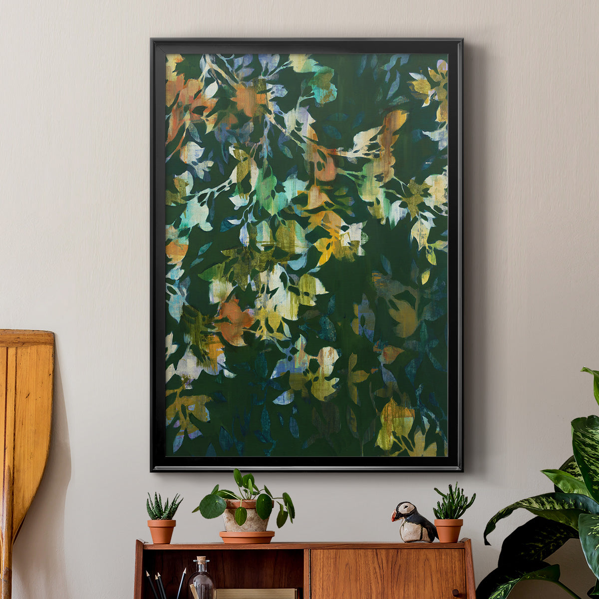 Whirlwind II - Modern Framed Canvas Print