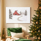 Snow of Silver Blessing - Canvas Art Print