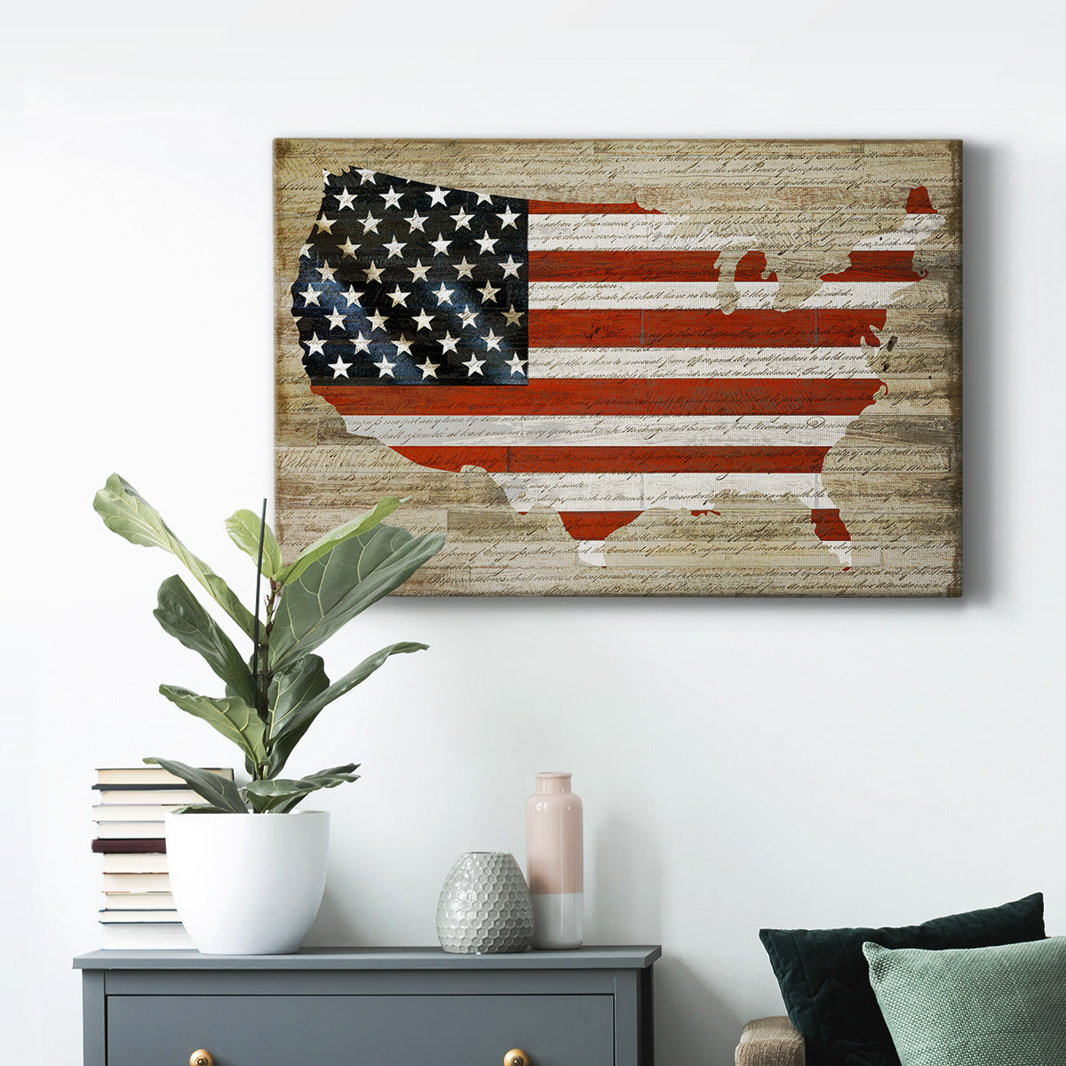 American Flag - Canvas Art Print