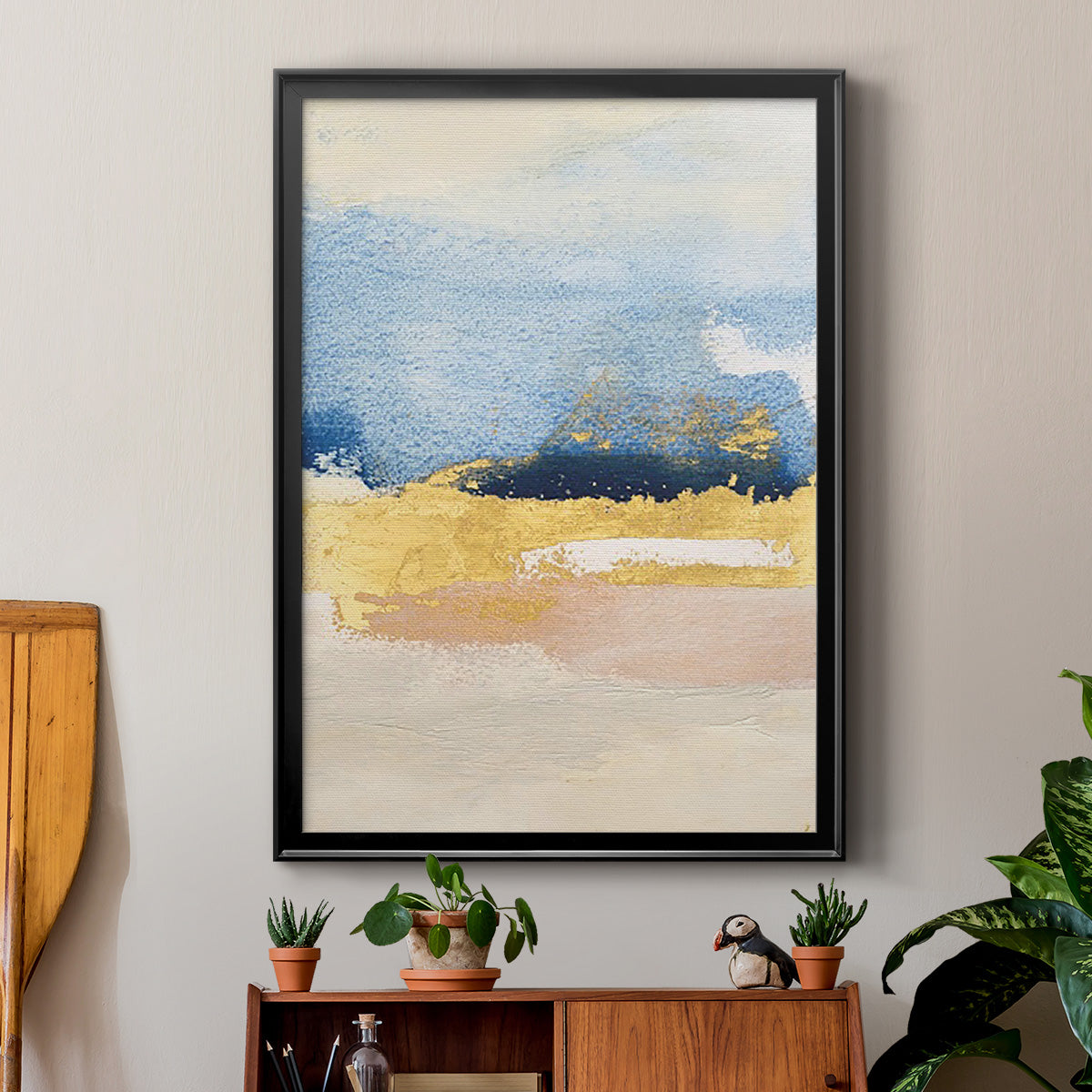 Pampa II - Modern Framed Canvas Print