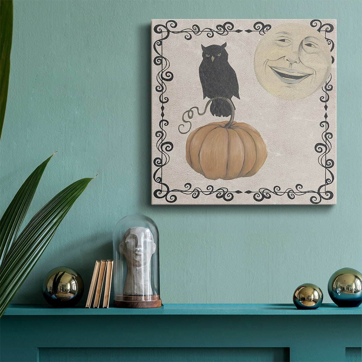 Vintage Halloween Collection E-Premium Gallery Wrapped Canvas - Ready to Hang