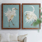 Heron Plumage III - Premium Framed Canvas 2 Piece Set - Ready to Hang