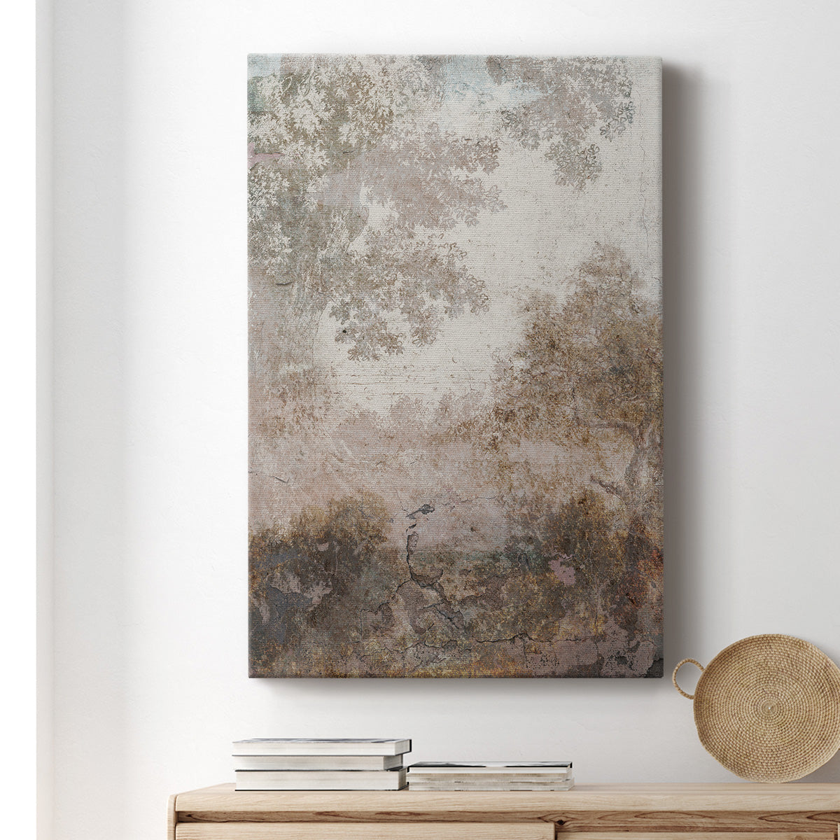 Fresco Collage II Premium Gallery Wrapped Canvas - Ready to Hang