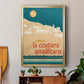 Summer Abroad IV - Modern Framed Canvas Print