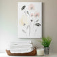 Blush & Black Wildflowers II Premium Gallery Wrapped Canvas - Ready to Hang