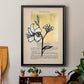 Floral Diary IV - Modern Framed Canvas Print