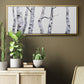 Birch Trees I - Floater Framed Canvas Print