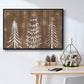 Barnwood Wonderland Collection A - Framed Gallery Wrapped Canvas in Floating Frame