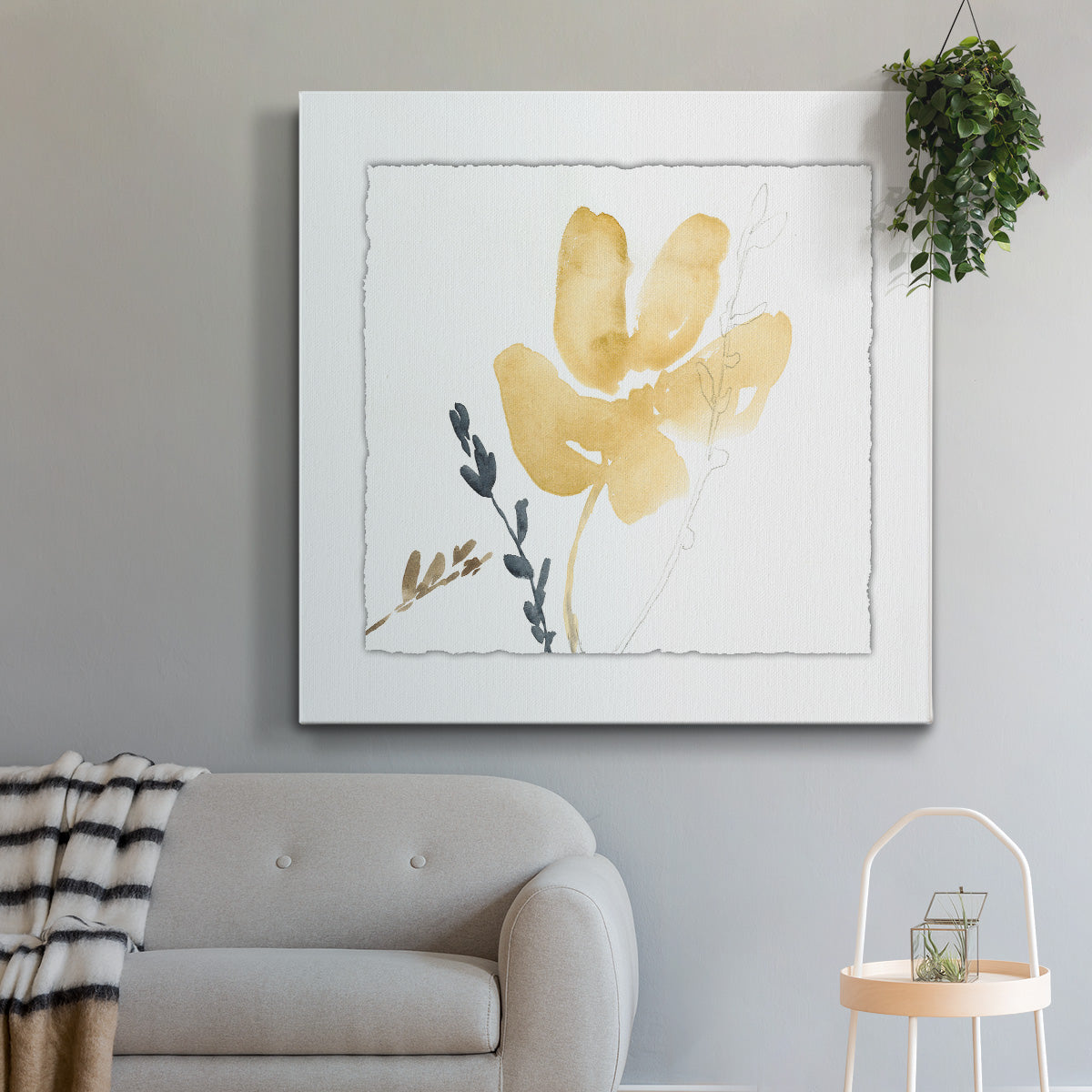 Branch Contours III - Canvas Art Print