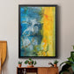 Aquatic Energy II - Modern Framed Canvas Print