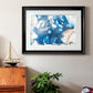 Dancing Blue II Premium Framed Print - Ready to Hang