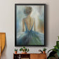 Lady in Blue -  Framed Canvas Print